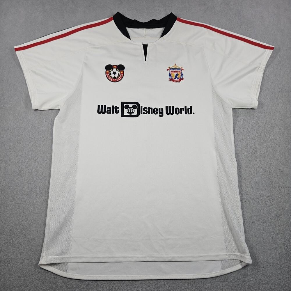 Walt‎ Disney World Soccer Jersey Mens Medium Lake Buena Vista Football Club #1